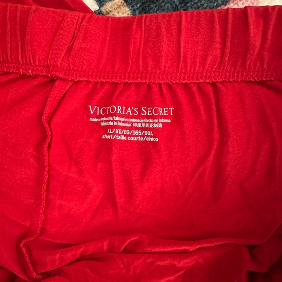 Victoria's Secret Red Pajama set - Picture 5 of 6